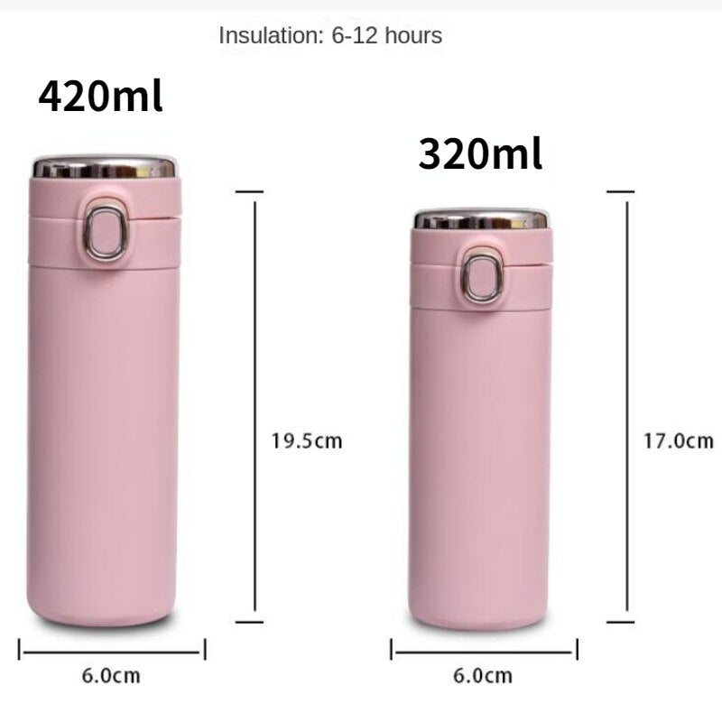 TempoTherm LED: Elegant termosflaska med temperaturdisplay